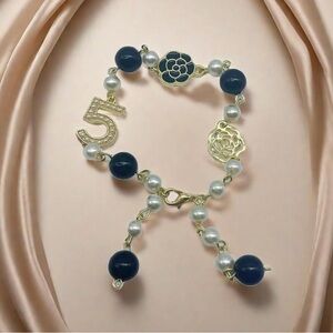 Fashion Pearl Camellia Ladies Bracelet 5 Vintage Bracelet Luxury Jewellery Gifts